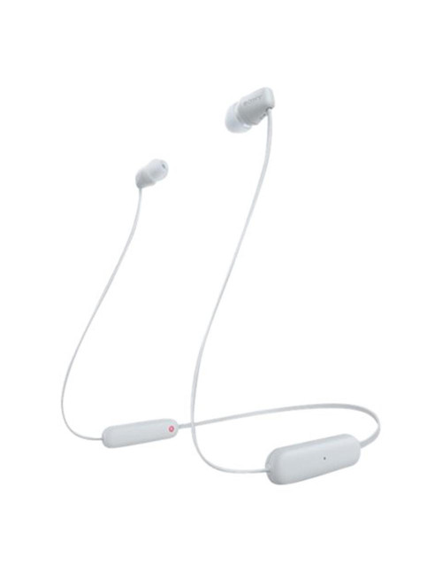 Auriculares sony wi - c100 inalambrico blanco