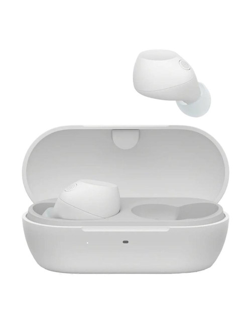 Auriculares sony wf - c710n inalambrico blanco