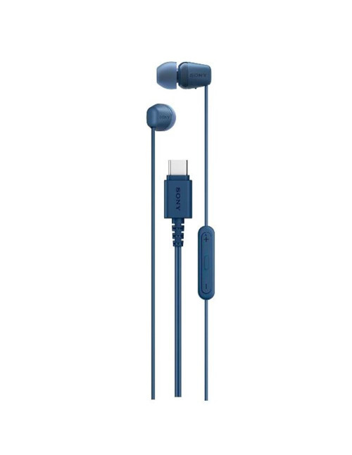 Auriculares sony ier - ex15c azul