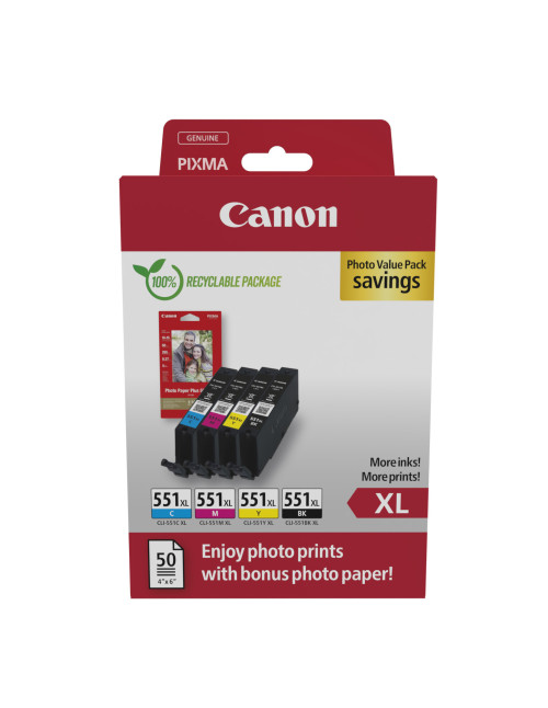 Multipack canon cli - 551xl b c m