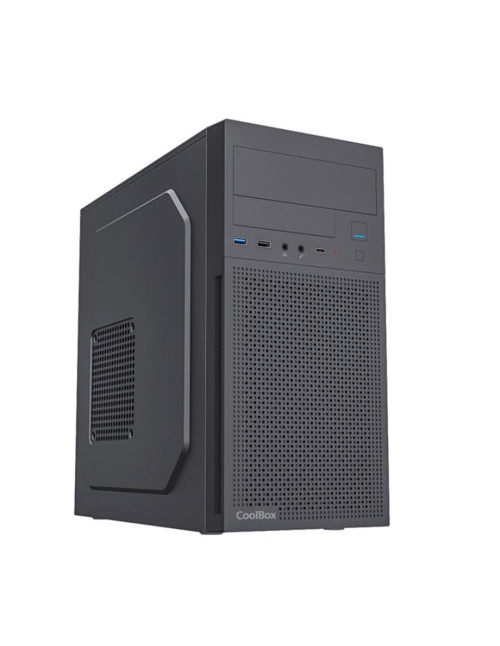 Caja ordenador coolbox m680 matx negra