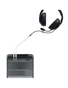 Cable audio 1xjack - 3.5 a 2xjack - 3.5 nanocable