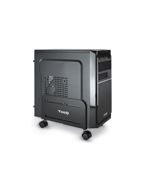Soporte cpu suelo con ruedas tooq