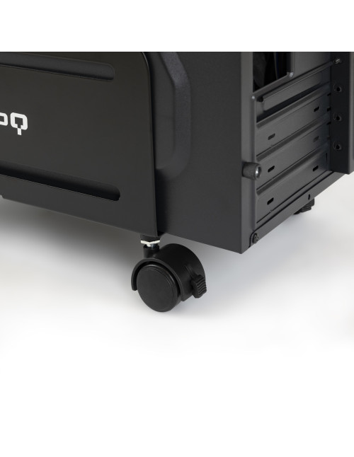 Soporte cpu suelo con ruedas tooq