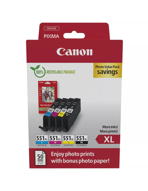 Multipack canon cli - 551xl b c m