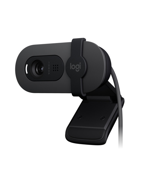 Webcam logitech brio 105 grafito full