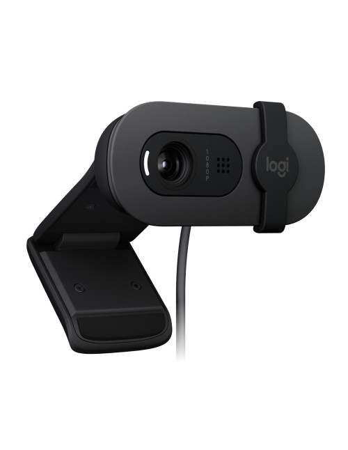 Webcam logitech brio 105 grafito full
