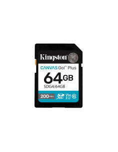 Tarjeta memoria sdxc 64gb kingston canvas