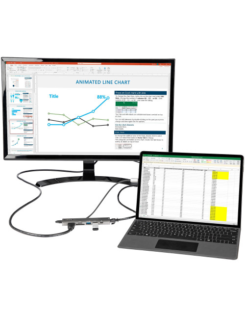 Docking station startech usb tipo c
