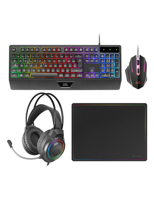 Kit mars gaming teclado + raton