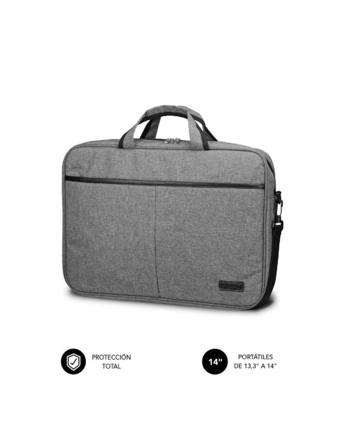 Maletin subblim elite portatil 13.3 pulgadas - 14 pulgadas gris