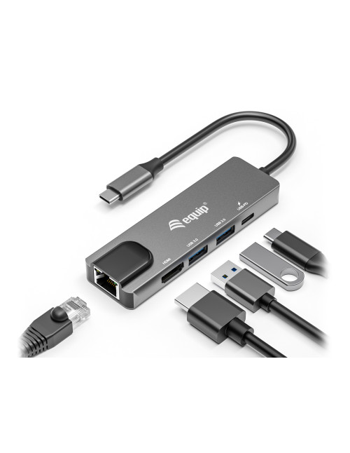Docking station equip usb tipo c