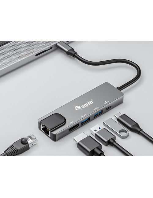 Docking station equip usb tipo c