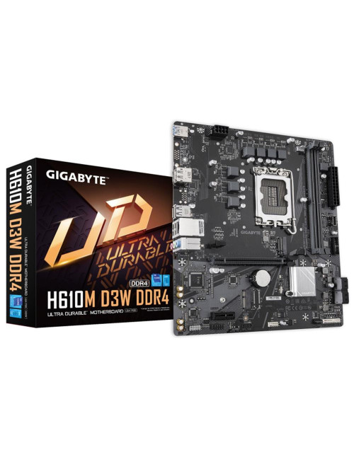 Placa base gigabyte h610m d3w ddr4