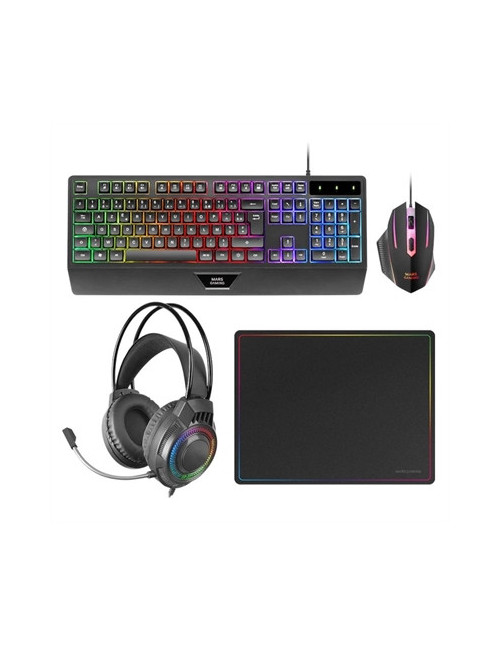 Kit mars gaming teclado + raton