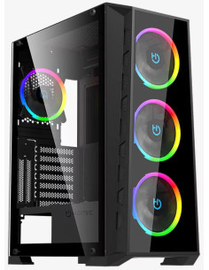 Caja ordenador gaming hiditec mh12 e - atx
