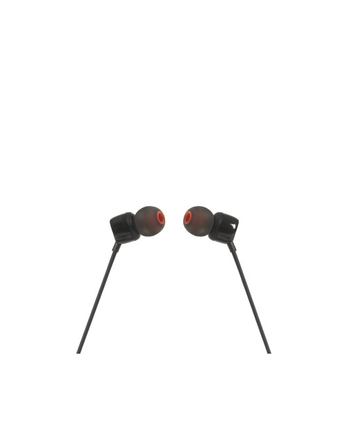 Auriculares intrauditivos jbl t110 black pure