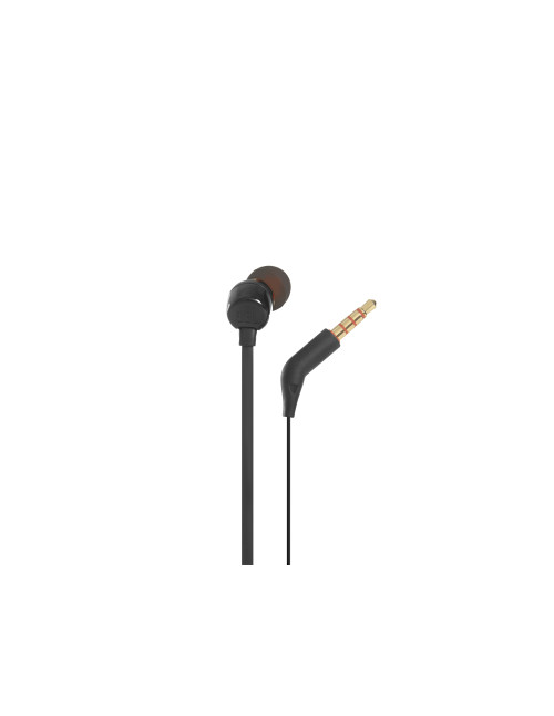 Auriculares intrauditivos jbl t110 black pure