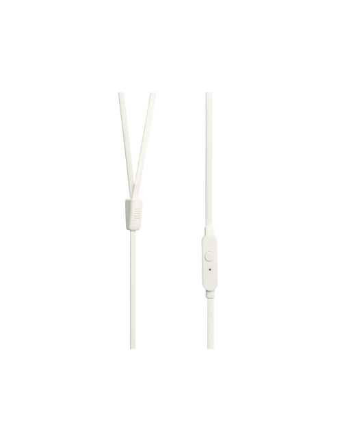 Auriculares intrauditivos jbl t110 white pure