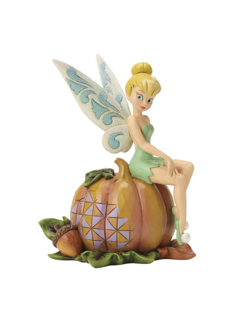 Figura enesco disney campanilla en calabaza