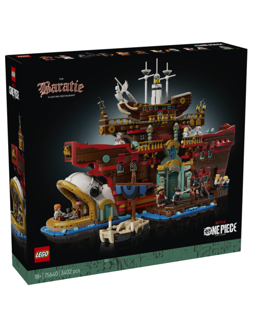 Lego one piece restaurante flotante baratie