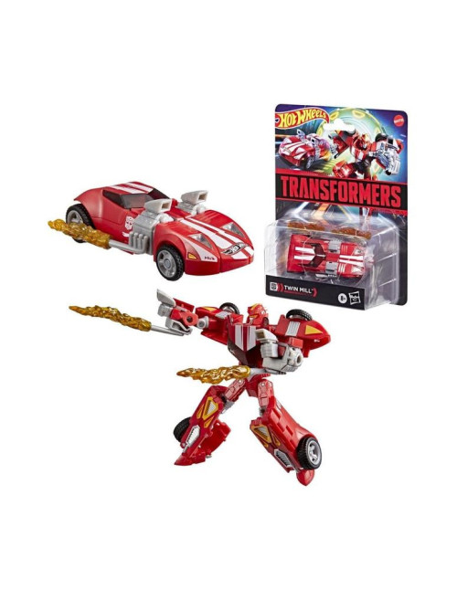 Figura hasbro transformers x hot wheels