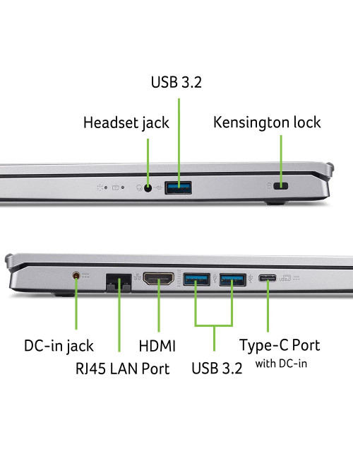 Portatil acer aspire go r5 - 7430u 8gb