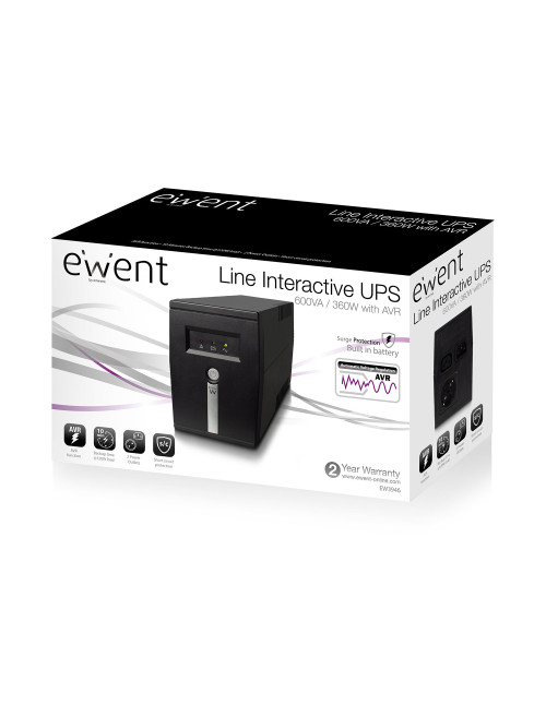 Sai ewent ew3946 600va - 360w avr