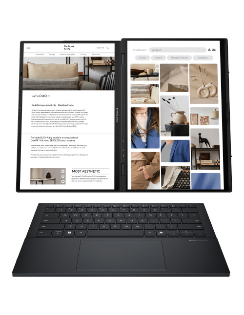 Portatil asus zenbook duo ux8406ca - ql336w u7 - 255h