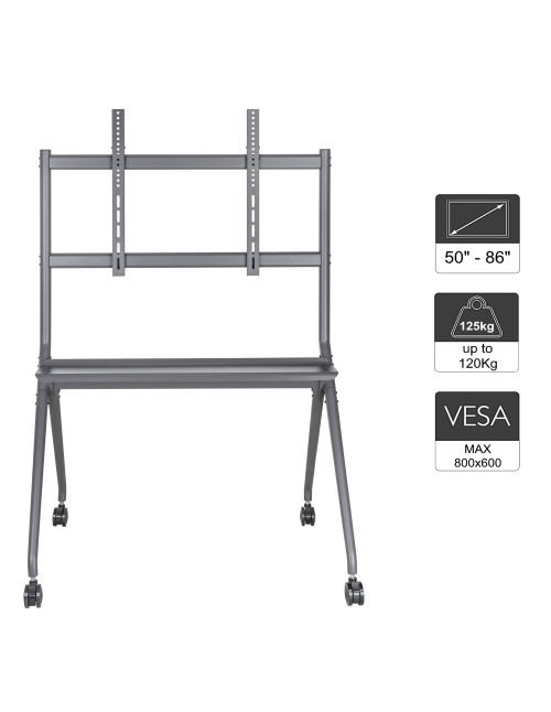 Pedestal movil suelo ewent ew1542 tv