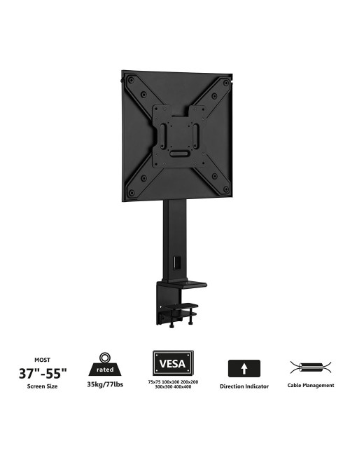 Soporte abrazadera escritorio ewent ew1543 tv