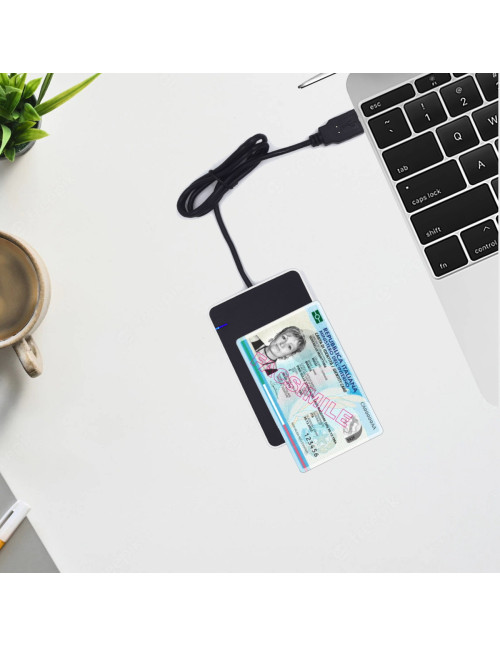 Lector tarjetas inteligentes y dni ewent