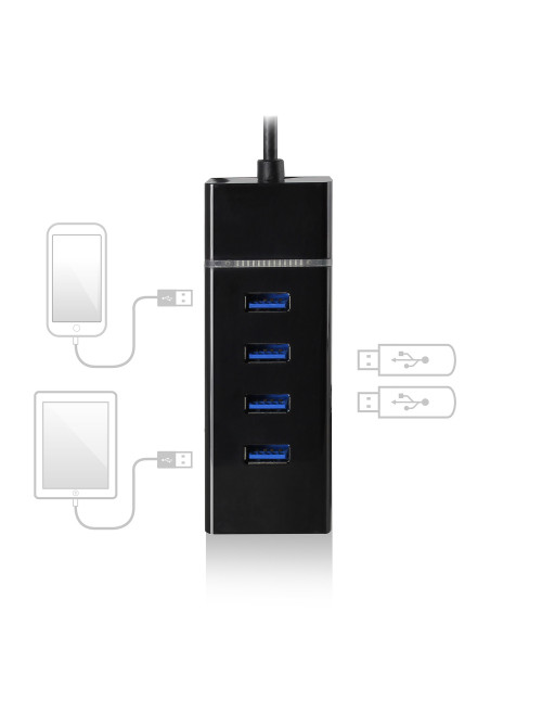 Hub ewent 4 puertos usb 3.2