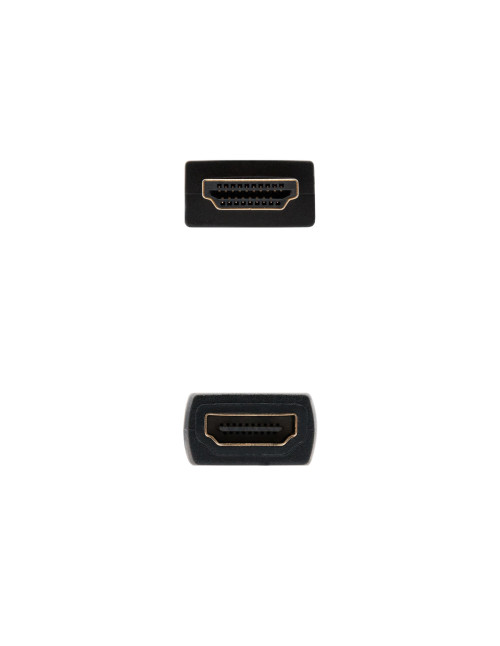 Cable hdmi 2.0 nanocable 2m macho - hembra
