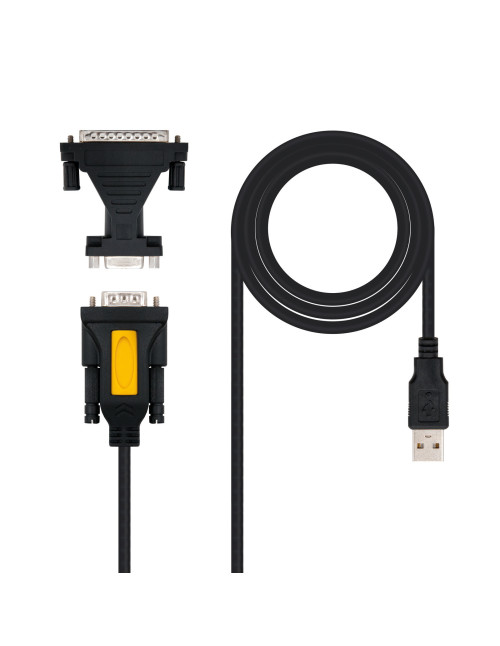 Cable conversor nanocable usb - a a rs232