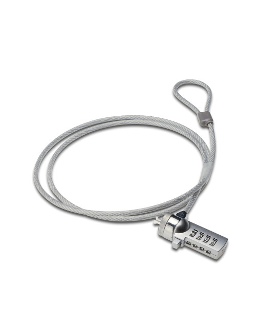 Cable seguridad ewent portatil kesington combinacion