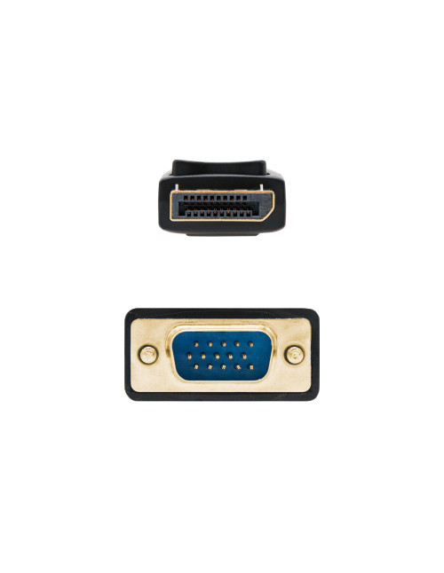 Cable conversor displayport a vga nanocable