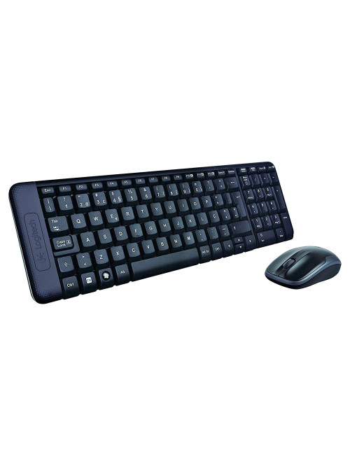 Teclado + mouse logitech mk220 optico