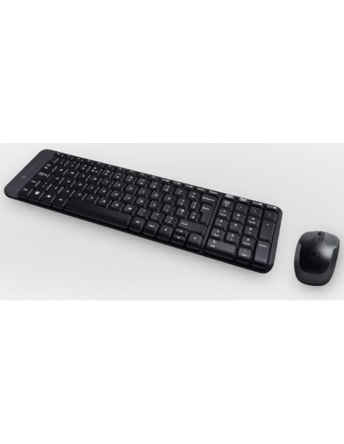 Teclado + mouse logitech mk220 optico