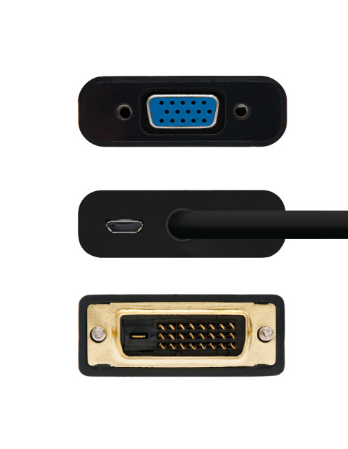 Cable nanocable conversor dvi 24+1 a