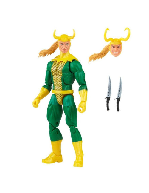 Figura hasbro marvel legends loki clasico