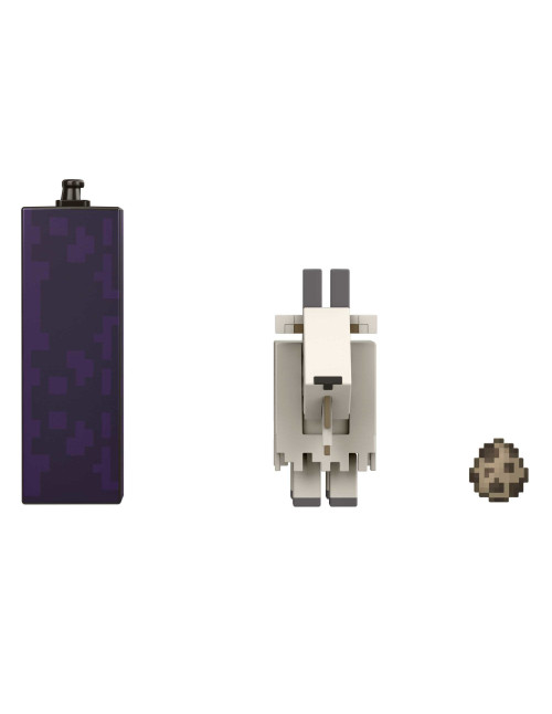 Figura mattel minecraft cabra con accesorios