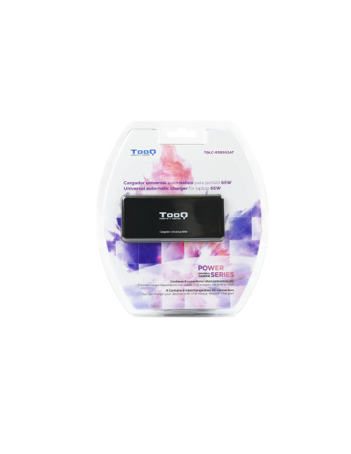 Cargador portatil universal tooq tqlc - 65bs02at 65w