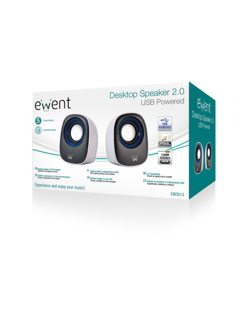 Altavoz ewent ew3513 5w rms usb