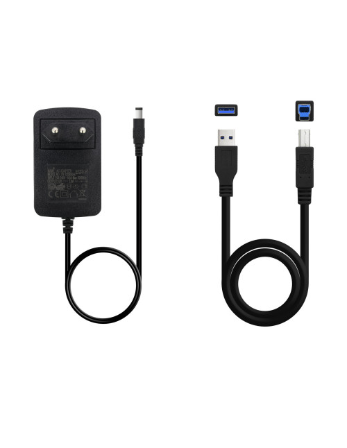 Docking station tooq hd 2.5 3.5 pulgadas