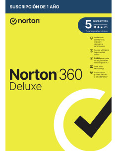 Antivirus norton 360 deluxe 50gb español