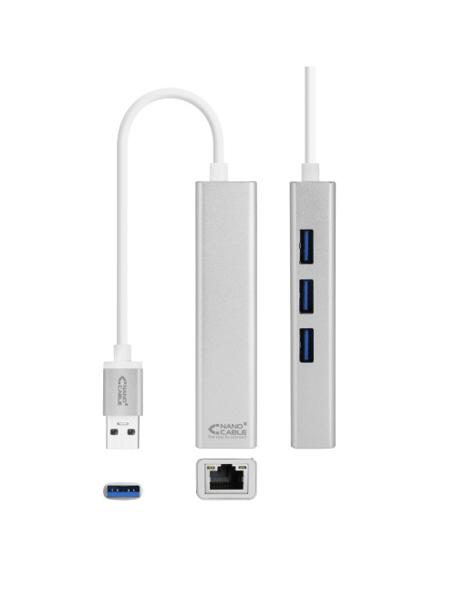 Adaptador hub usb tipo a 3.0