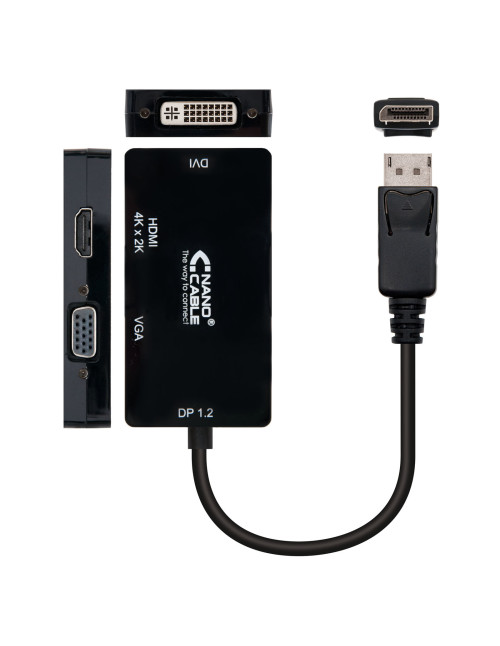 Conversor displayport a vga dvi hdmi