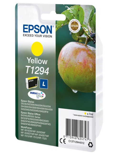 Cartucho tinta epson t1294 amarillo