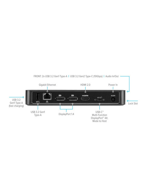 Docking targus usb - c multi - function displayport -  dock430euz
